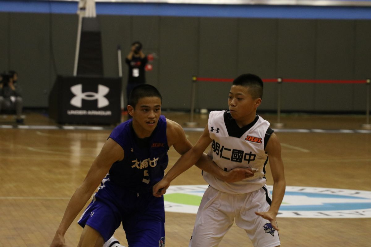 大倫國中邱翊安斬獲「大三元」數據。（圖／名衍行銷提供）