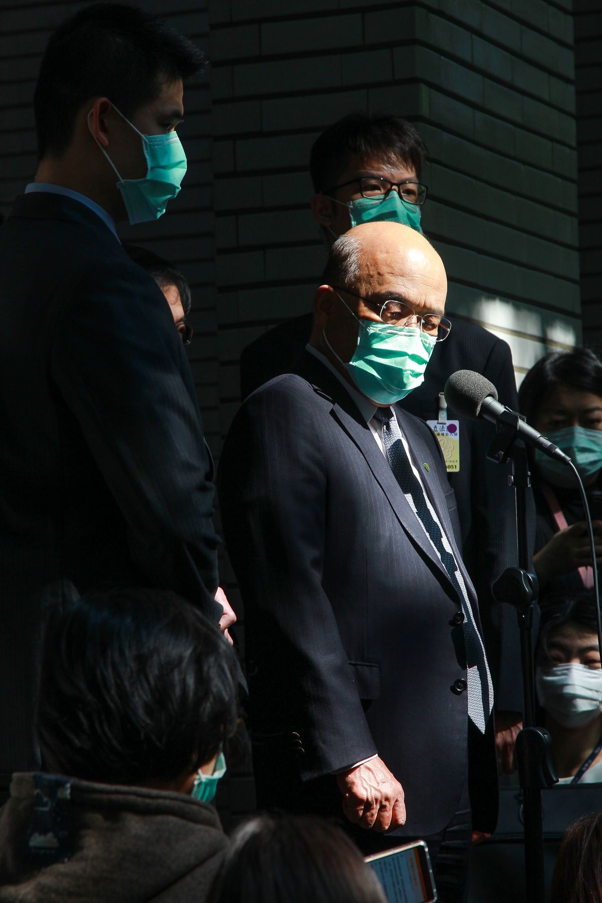 ▲行政院長蘇貞昌赴立院接受備詢。（圖／記者葉政勳攝 , 2020.04.10）