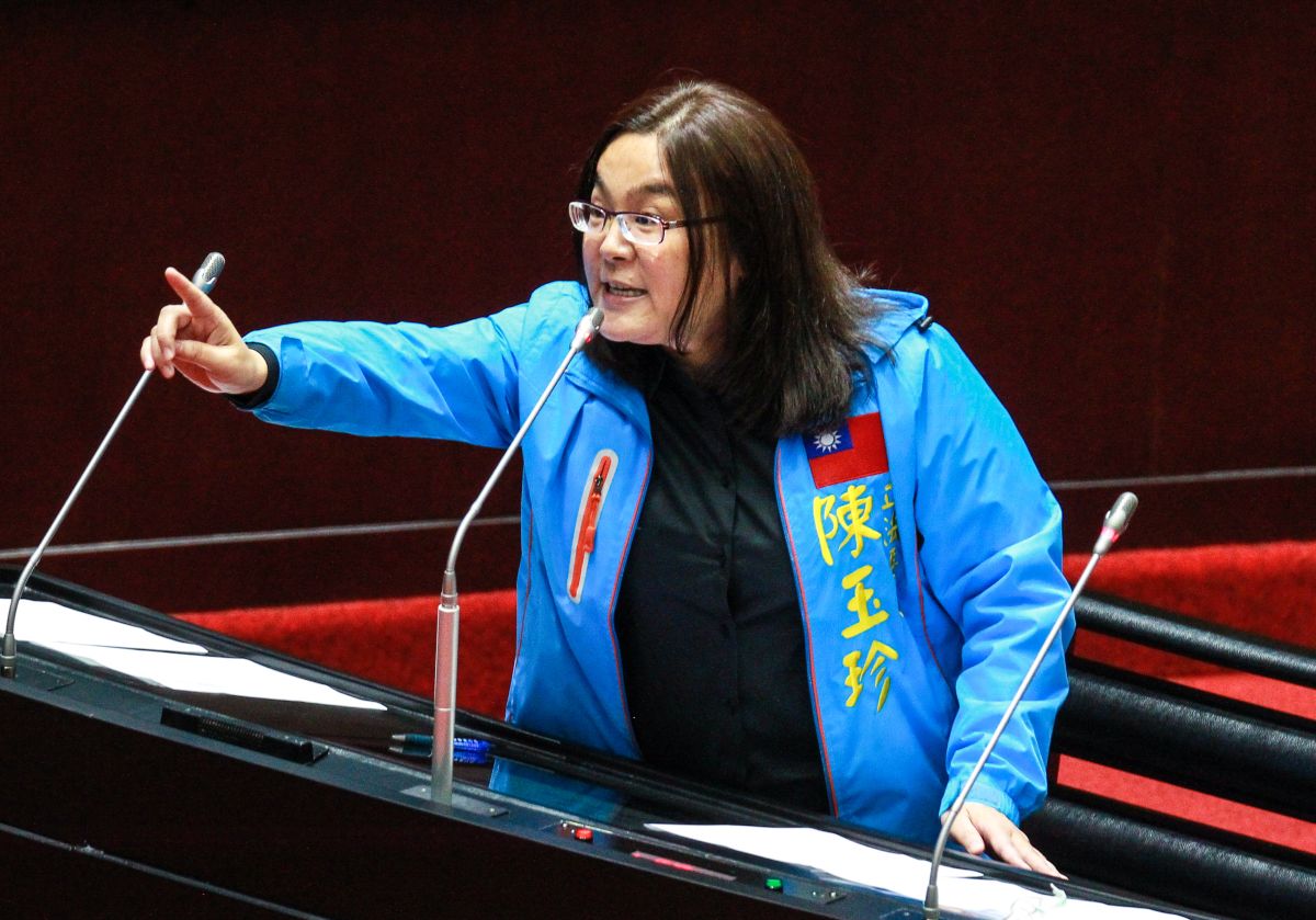 ▲陳玉珍狂問庇護人數，遭李正皓痛批「連這種基本的常識都不知道還可以當中華民國的立委？」（圖／記者葉政勳攝）