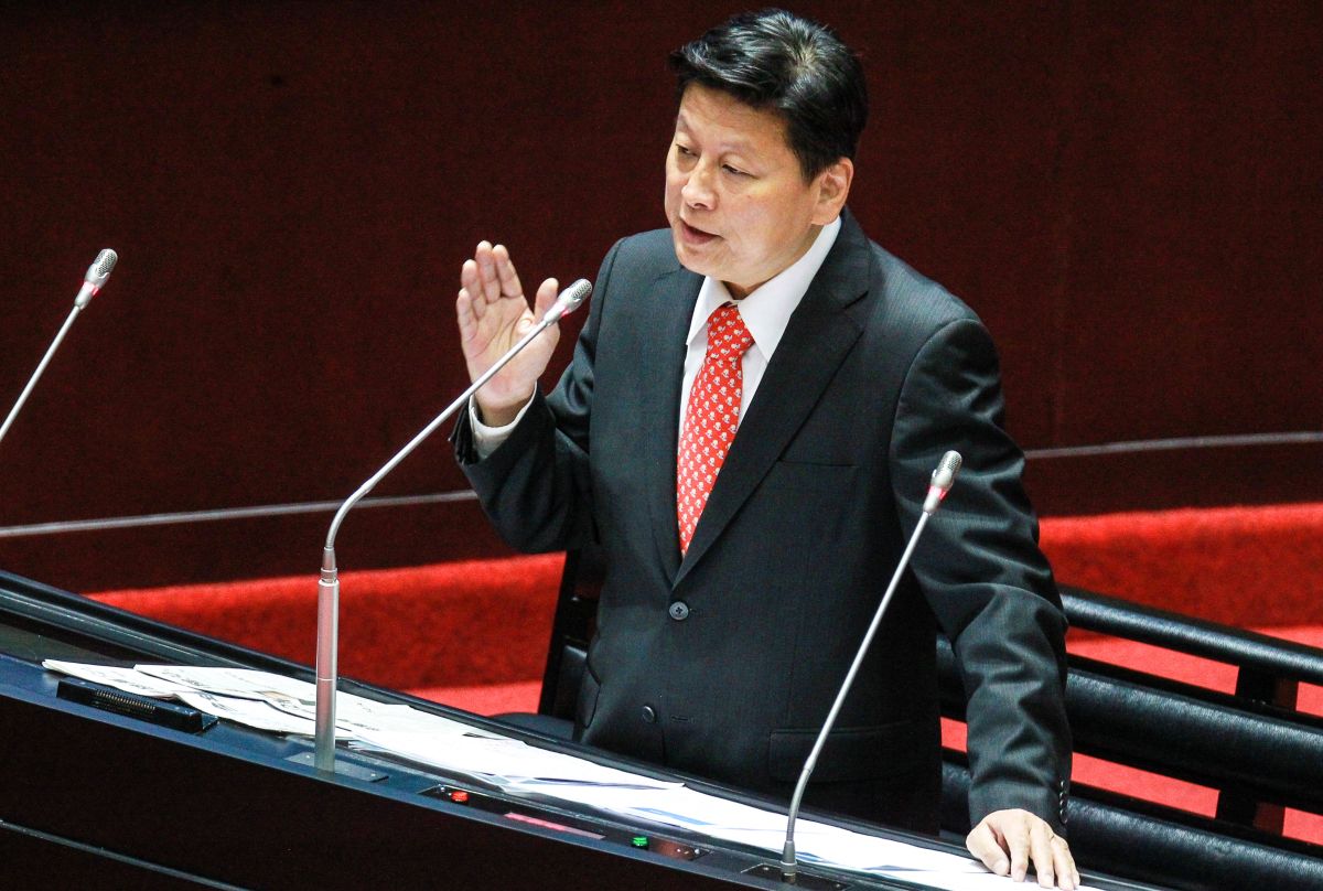 ▲國民黨立委傅崐萁。（圖／記者葉政勳攝 , 2020.04.10）