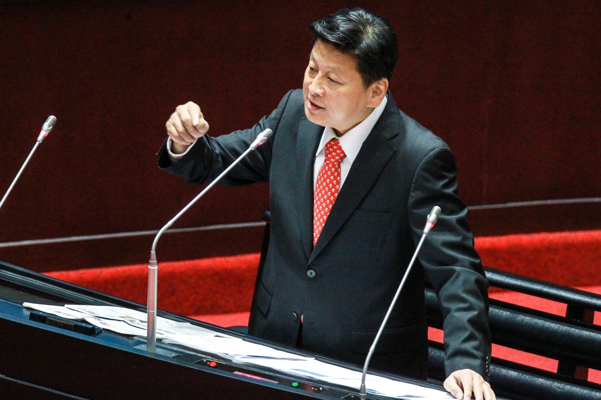 ▲國民黨立委傅崐萁遭徐巧芯檢舉賄選，但罪證不足無法懲處。（圖／記者葉政勳攝 , 2020.04.10）