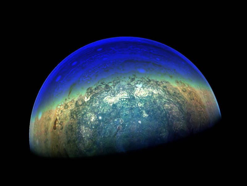 ▲ NASA 曝「高畫質木星照」　唯美畫面震驚上萬人。（圖／翻攝自 NASA ）