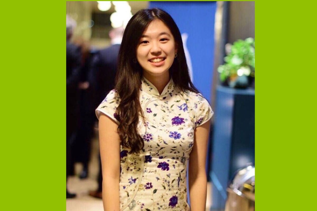 台灣女孩林薇。( 圖 / 取自林薇臉書 )