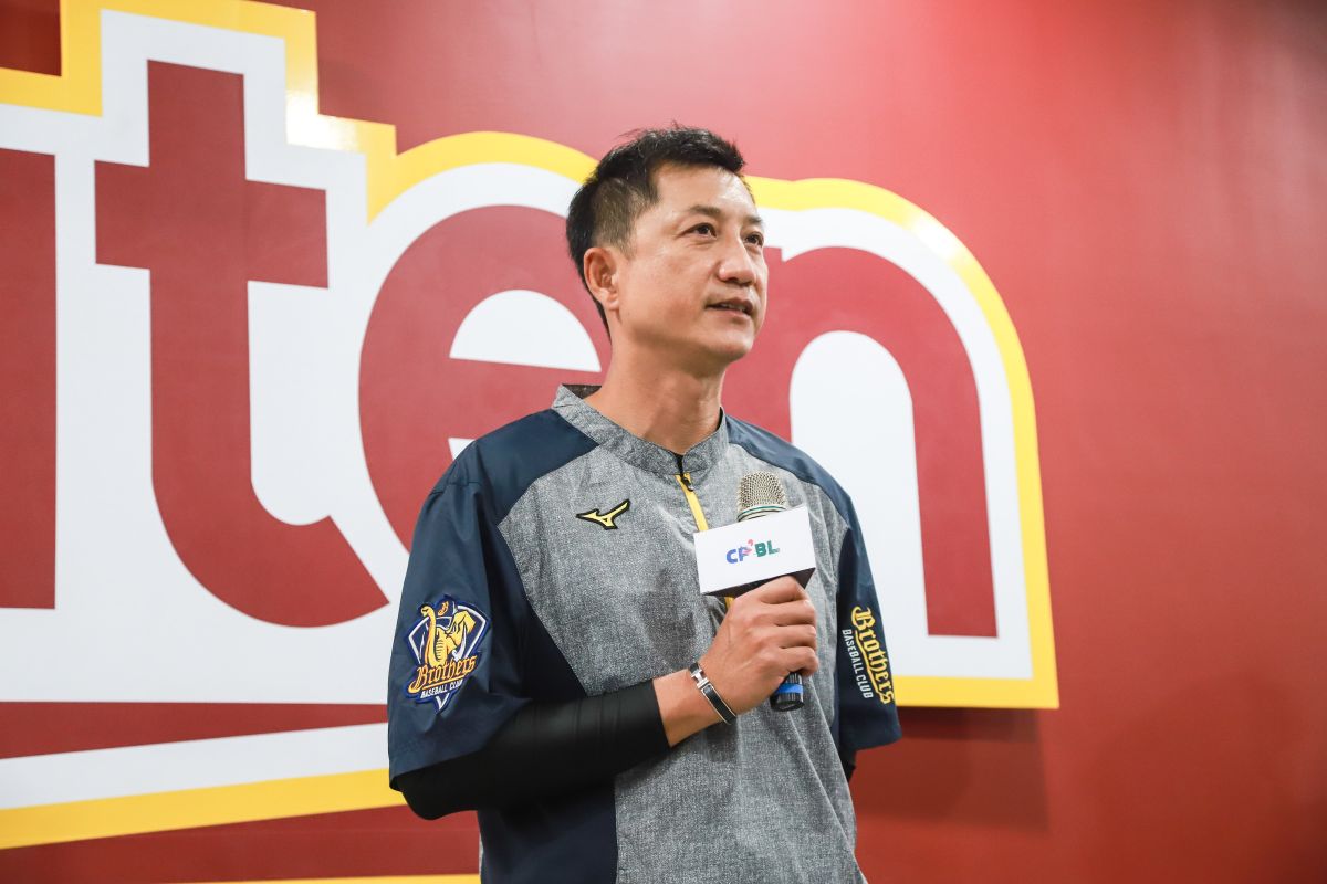 ▲中信兄弟總教練丘昌榮。（圖／記者葉政勳攝 , 2020.04.11）