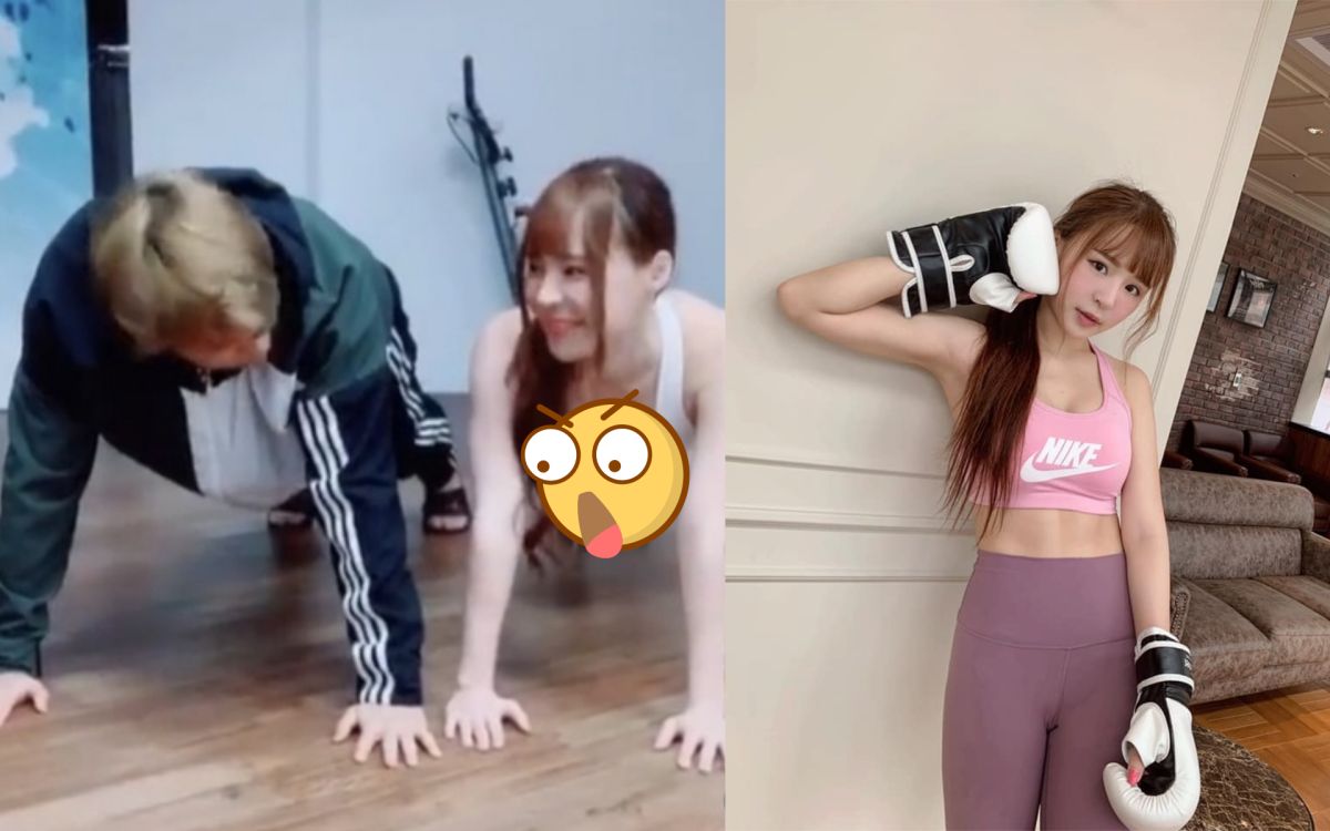 ▲左圖為陳零九（左）和元元一起跳舞。（圖／翻攝元元IG） 