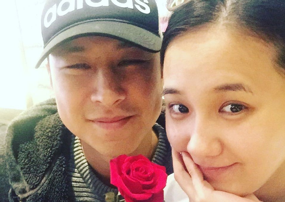 ▲何妤玟（右）和邵天成的甜蜜，已成追憶。（圖／何妤玟臉書）
