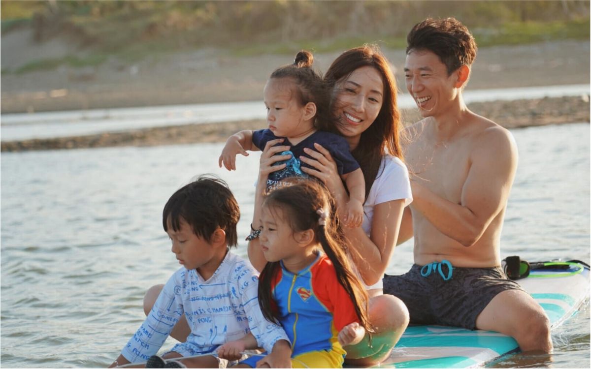 ▲隋棠一家人離開熟悉的台北。（圖／翻攝隋棠臉書） 