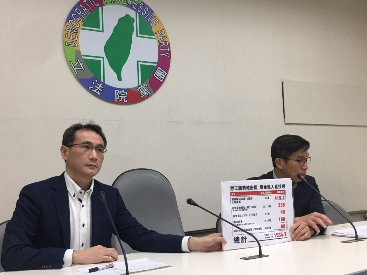 ▲13日立法院黨團為紓困2.0加碼召開朝野協商，但藍綠對於發現金出現奇異，協商因此破局。（圖／記者劉育辰攝）