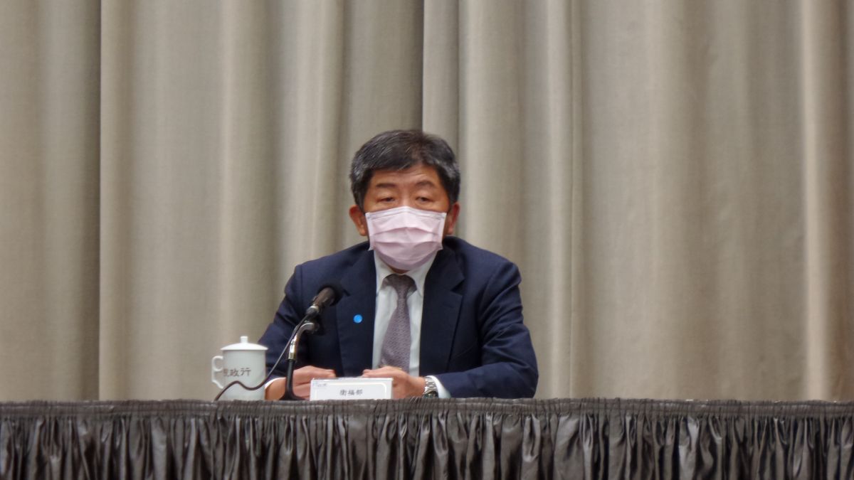 衛福部長陳時中。(圖/記者呂炯昌攝)