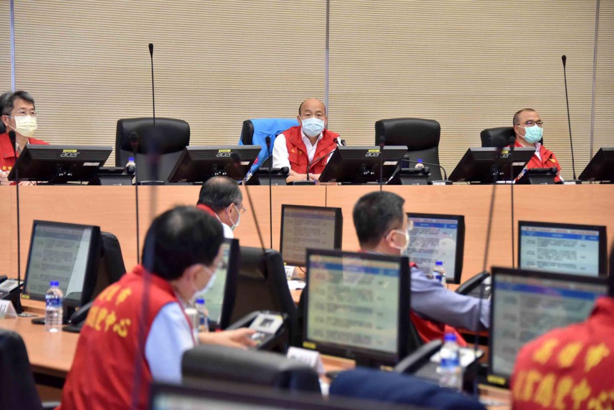 ▲高雄市政府今(13)日召開第16次防疫會議。（圖／高市府提供）