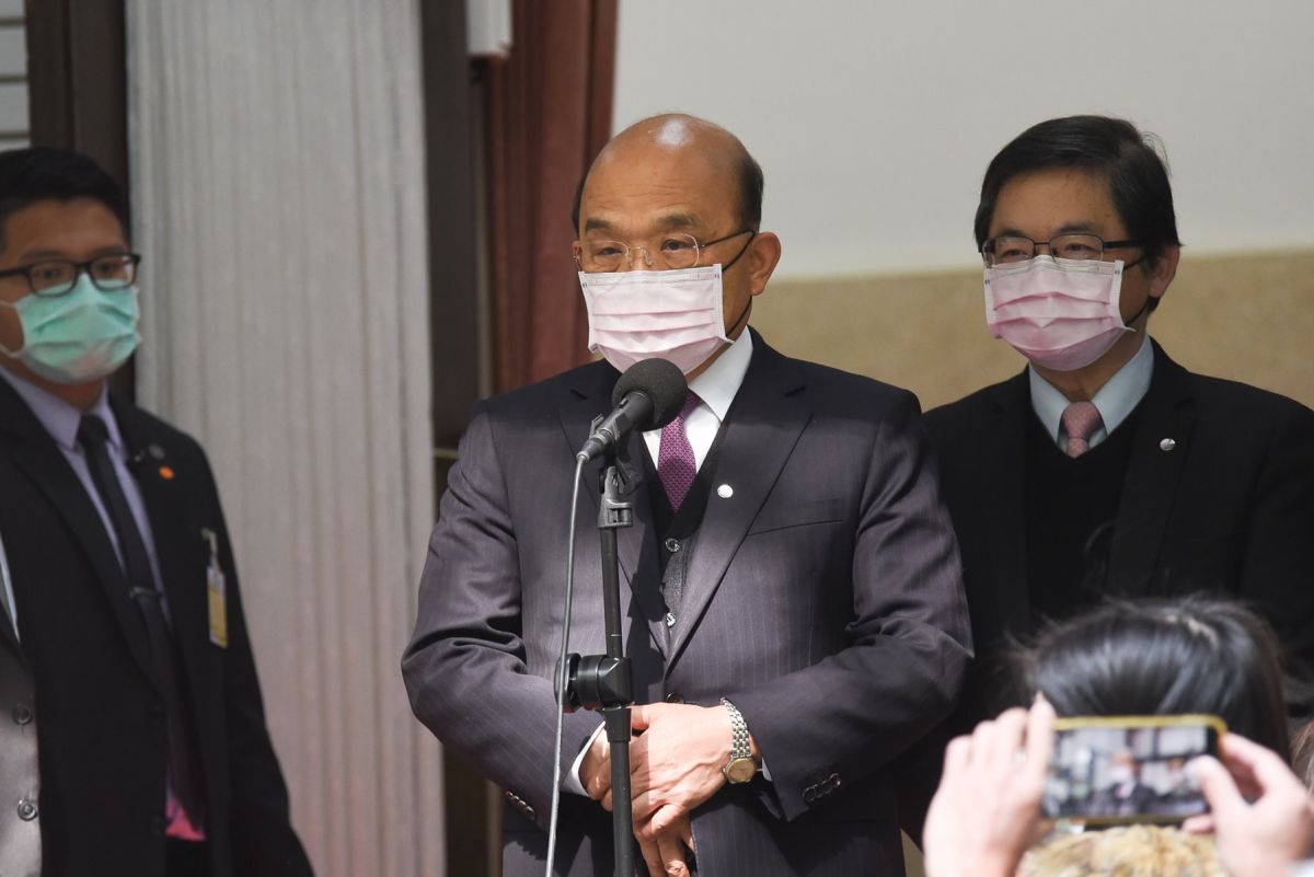 行政院長蘇貞昌。( 圖 / 記者陳明安攝 )
