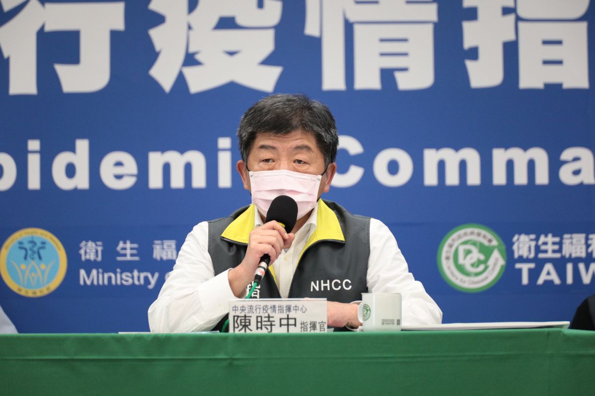 ▲中央流行疫情指揮中心指揮官陳時中。（圖／指揮中心提供）
