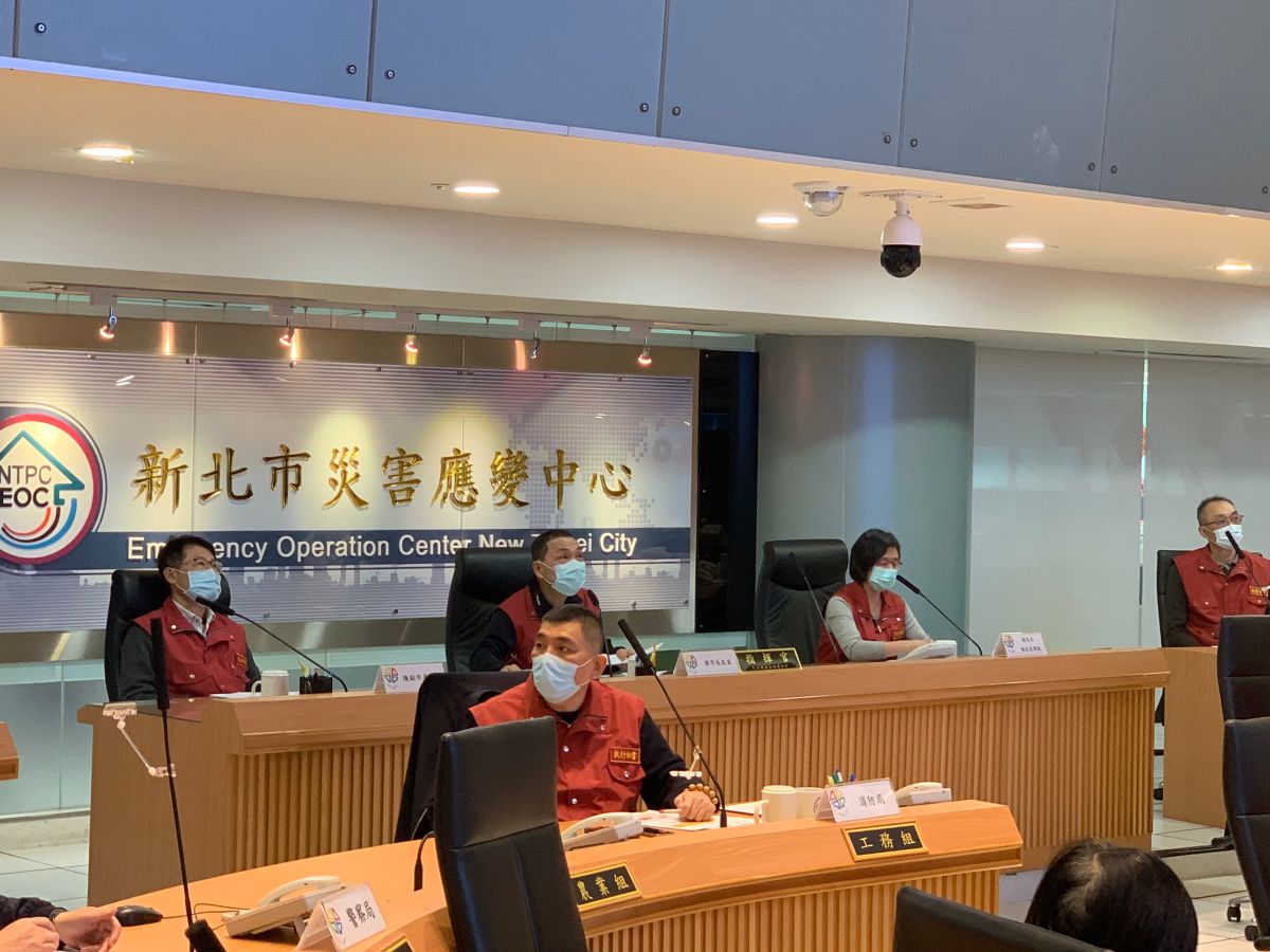 ▲侯友宜預定於20日針對「全民防衛動員機制」展開兵棋推演，將以疫情突然瞬間上升的最壞打算。（圖／新北市衛生局提供）