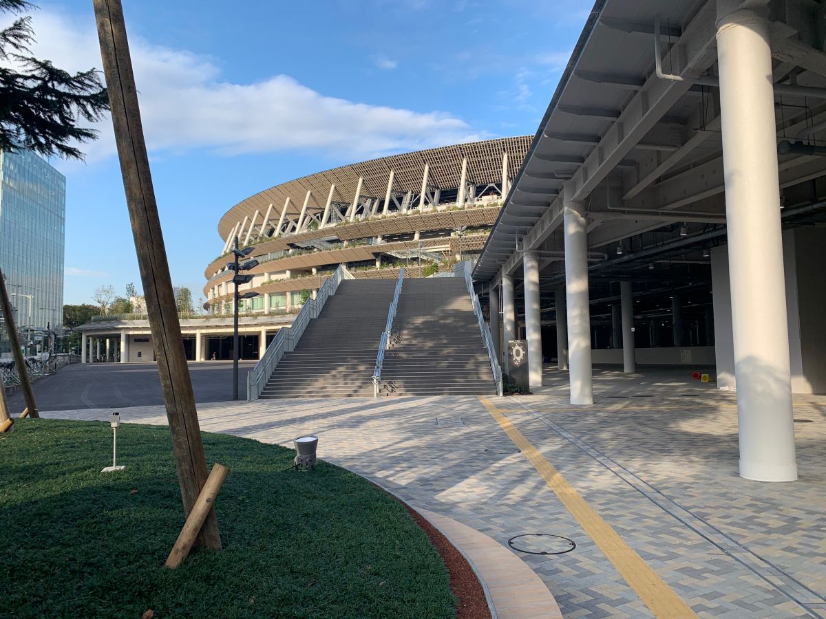 ▲東京奧運國立競技場。（圖／吳政紘攝）