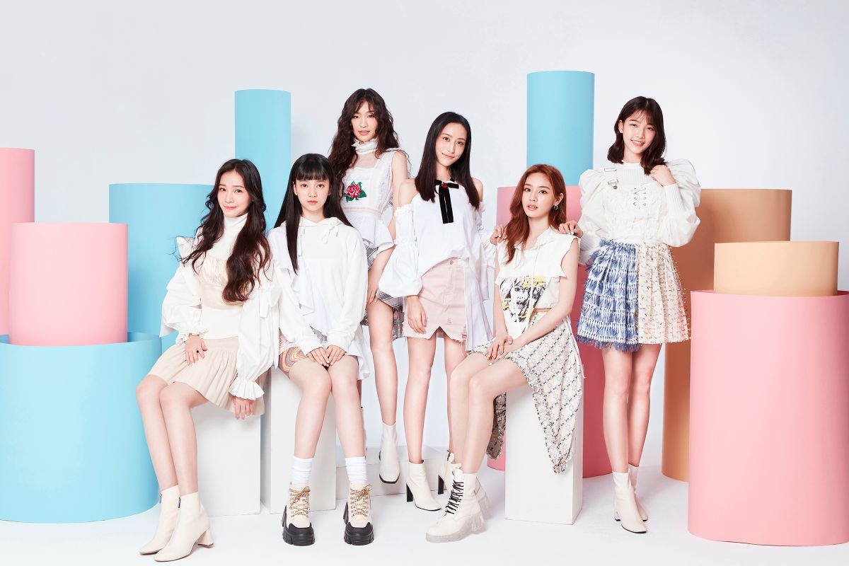 ▲女團「PER6IX」由李紫嫣（左起）、馬瑋伶、申力安、彭名慧、王加瑄、林采婕組成。（圖／喜歡音樂提供）