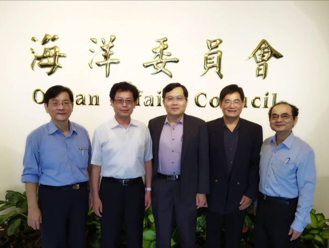 ▲金大拜訪海洋委員會等單位，強化合作關係。（圖／金門大學提供）