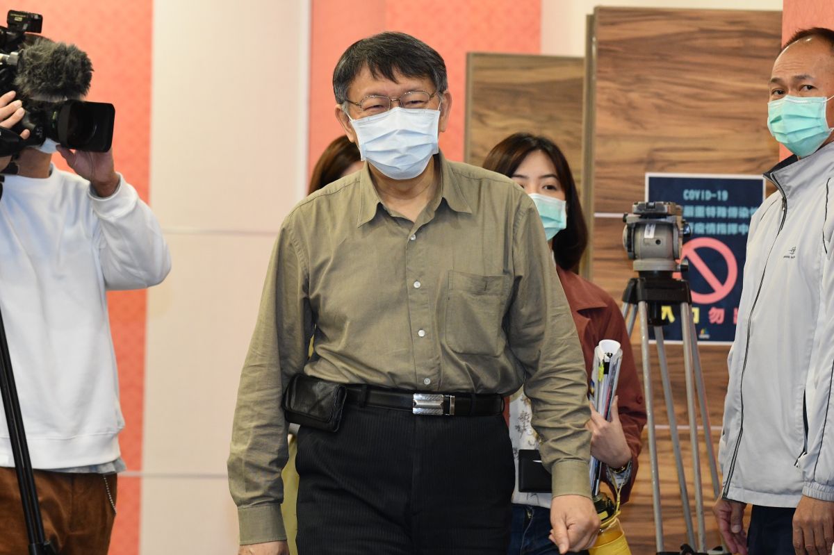 ▲台北市長柯文哲。（圖／記者林柏年攝, 2020.4.15）