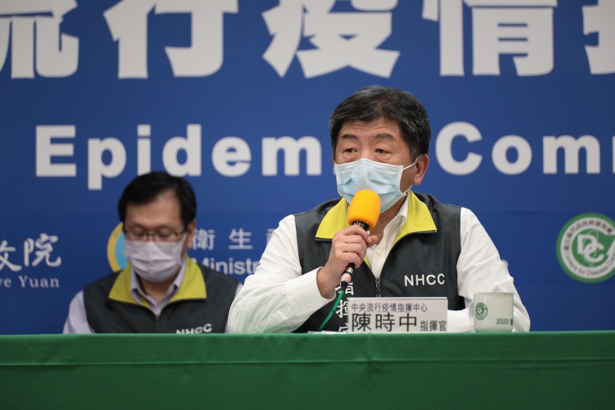 ▲中央流行疫情指揮中心指揮官陳時中。（圖／指揮中心提供）