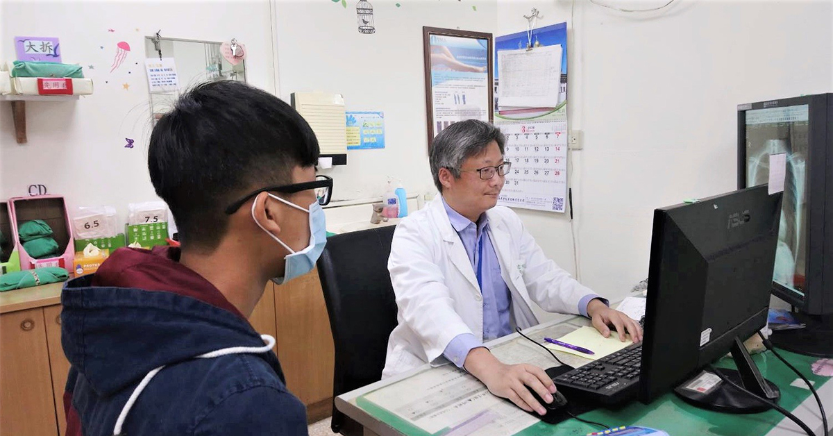 ▲謝志明醫師提醒，千萬別小看胸部的挫傷，如果狀況允許還是應該要到醫院確認。(圖非當事人／謝志明醫師提供）