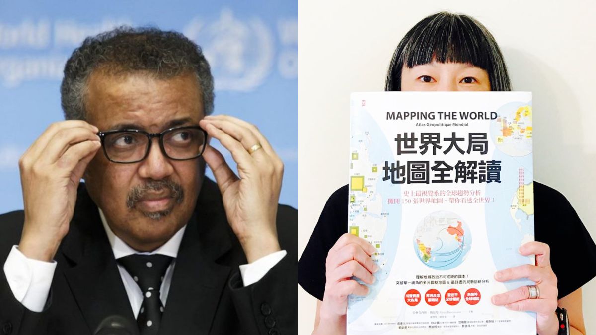 ▲范琪斐（右圖）直言WHO的抗疫表現很差勁，左圖為WHO秘書長譚德塞。（圖／美聯社／達志／范琪斐臉書）