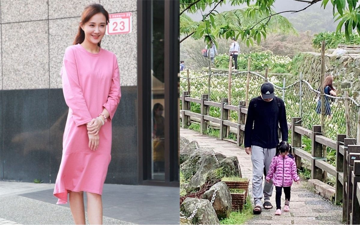 ▲何妤玟（左）與邵天成今年初就已簽字離婚。（圖／翻攝何妤玟臉書、記者葉政勳攝） 