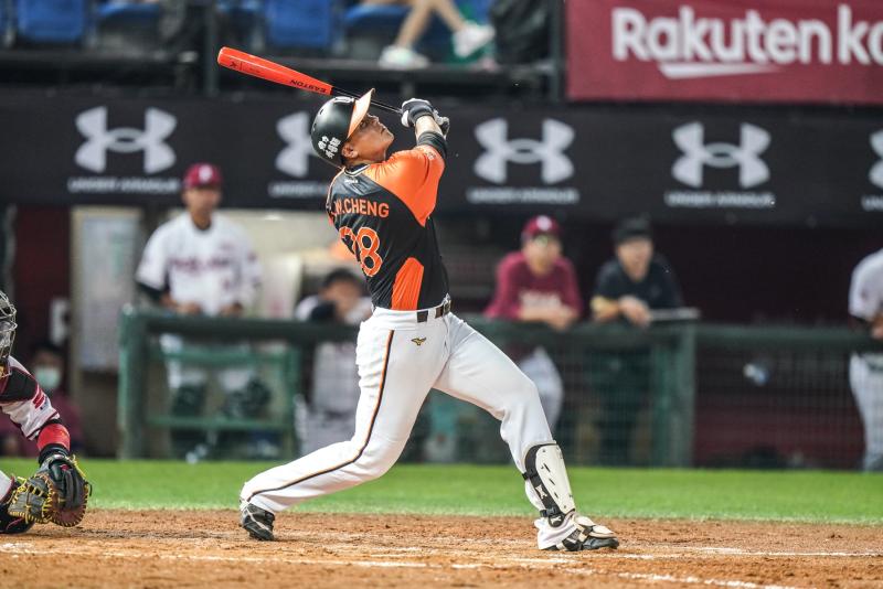 ▲統一獅隊鄭鎧文。（圖／統一球團提供）