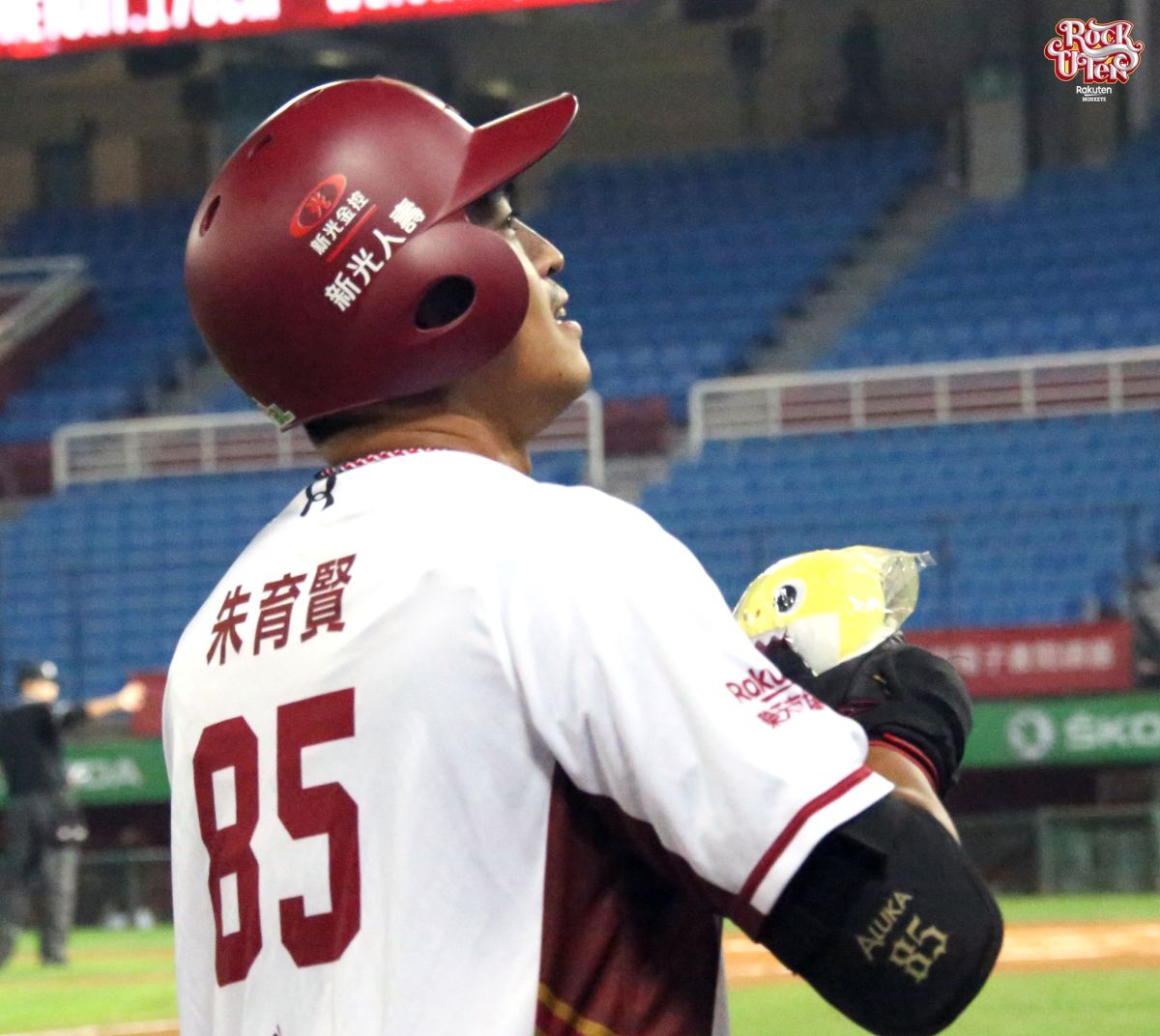 樂天桃猿朱育賢。（圖／猿隊提供）