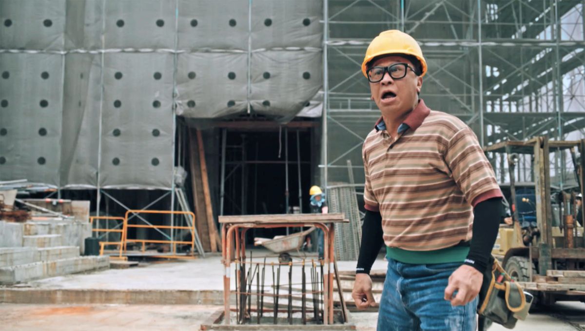 ▲游安順飾演妻管嚴的板模包商。（圖 / 大慕影藝提供）