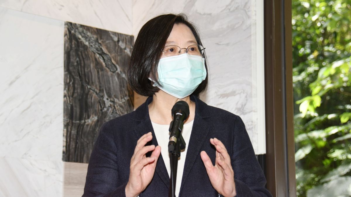▲蔡英文日前回應世衛組織的13點聲明，表示WHO的聲明再次證明台灣被孤立。（圖／記者林調遜攝）