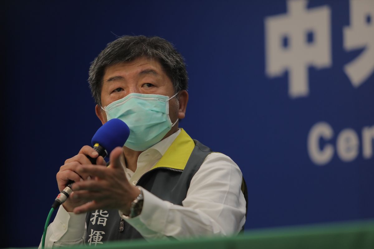 ▲中央流行疫情指揮中心指揮官陳時中。（圖／指揮中心提供）