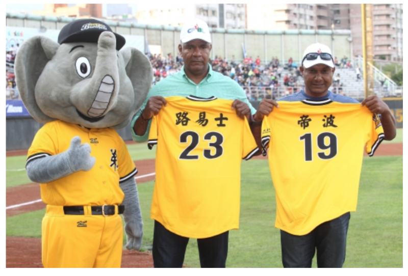 前兄弟洋砲路易士。（圖／中信兄弟提供）