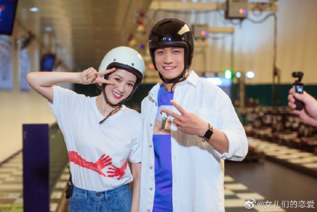 ▲陳喬恩（左）在IG分享感情觀。（圖／取自女兒們的戀愛2微博）