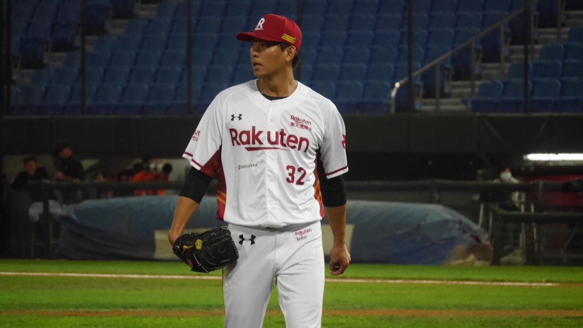 ▲樂天桃猿隊王溢正。（圖／吳政紘攝）