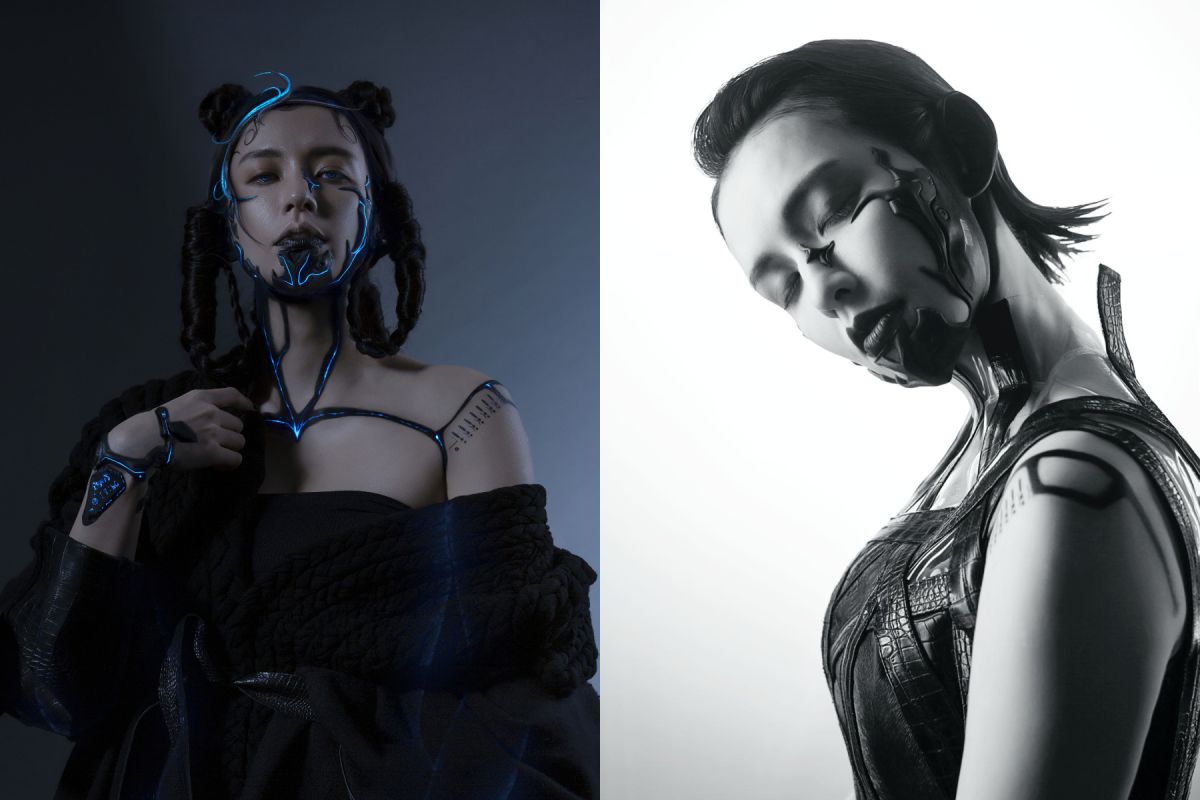 ▲袁艾菲的拍攝如好萊塢的拍片模式。（圖 / 經紀人提供）