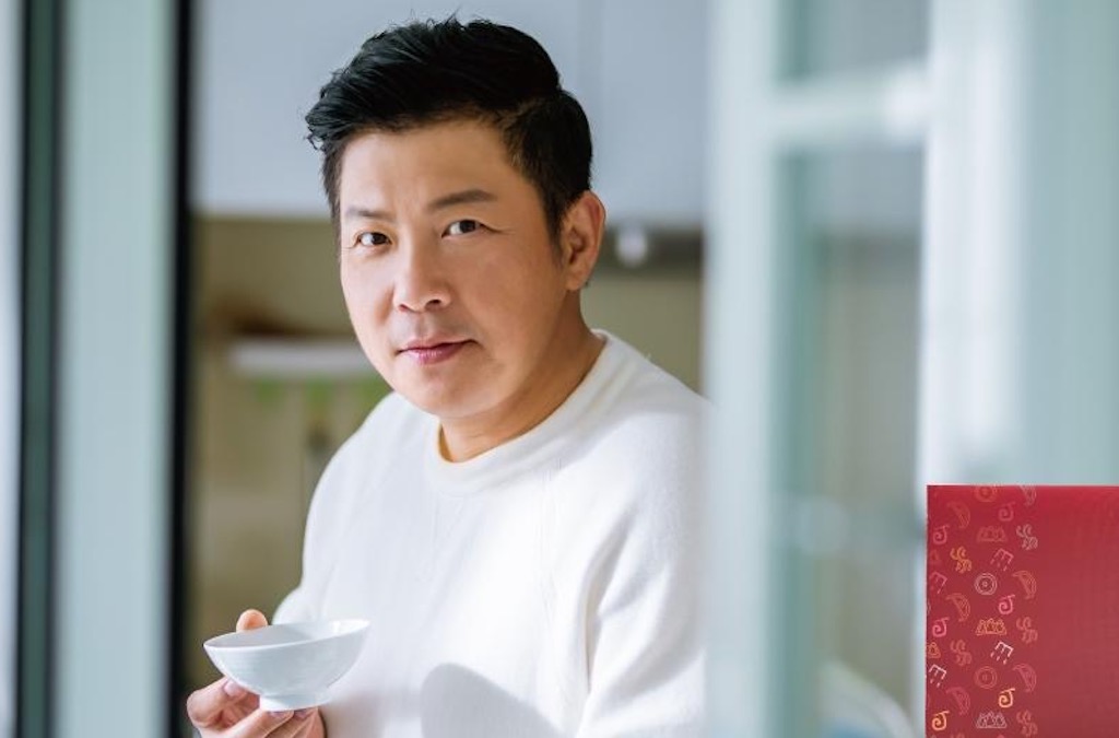 ▲曾國城替雞精代言。（圖／傑星傳播）