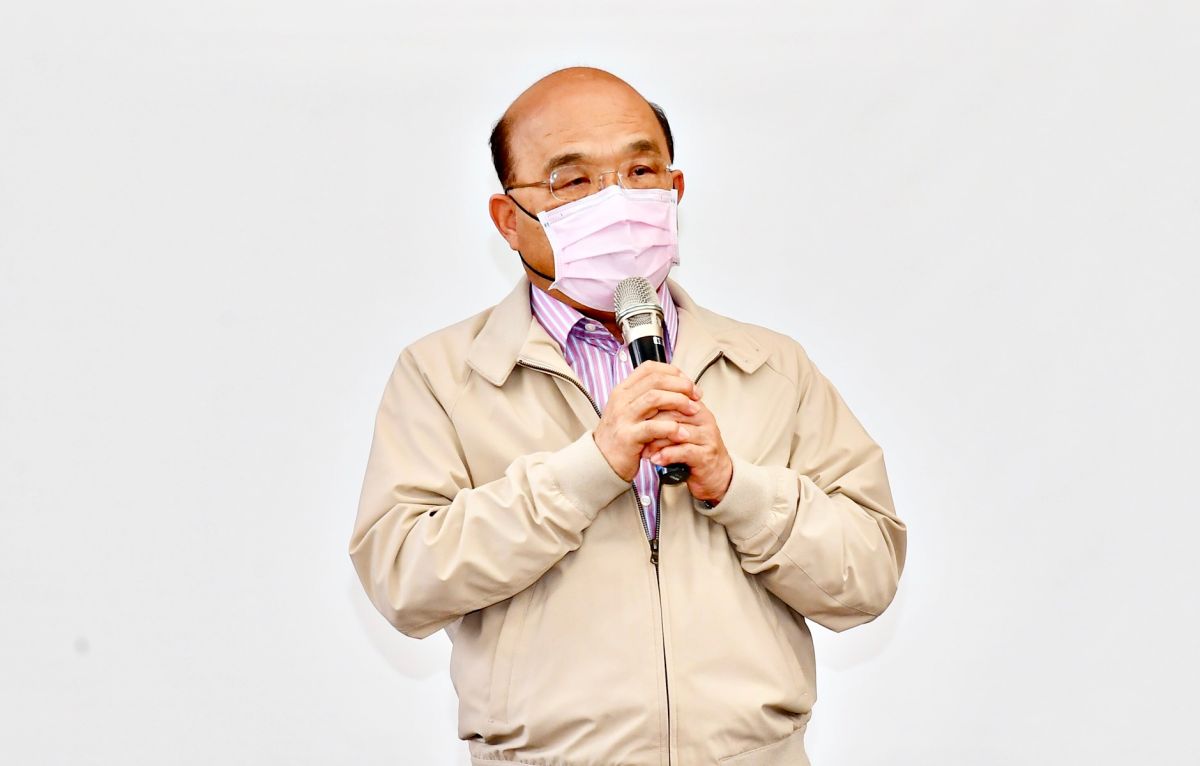 行政院長蘇貞昌。（圖 / 行政院提供）