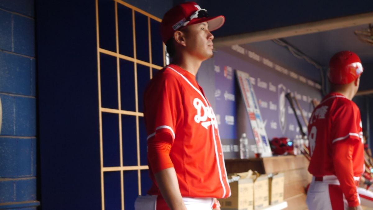 ▲味全龍教練蕭一傑（圖／吳政紘攝）