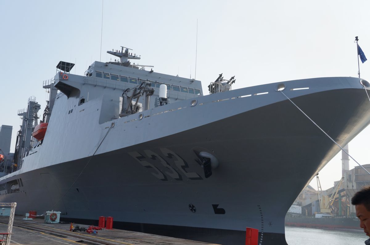 ▲磐石艦（圖／記者呂炯昌攝）