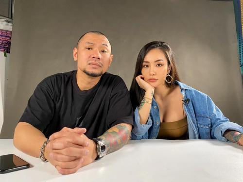 ▲金剛（左）和梁云菲（右）爆出分手。（圖／梁云菲臉書） 