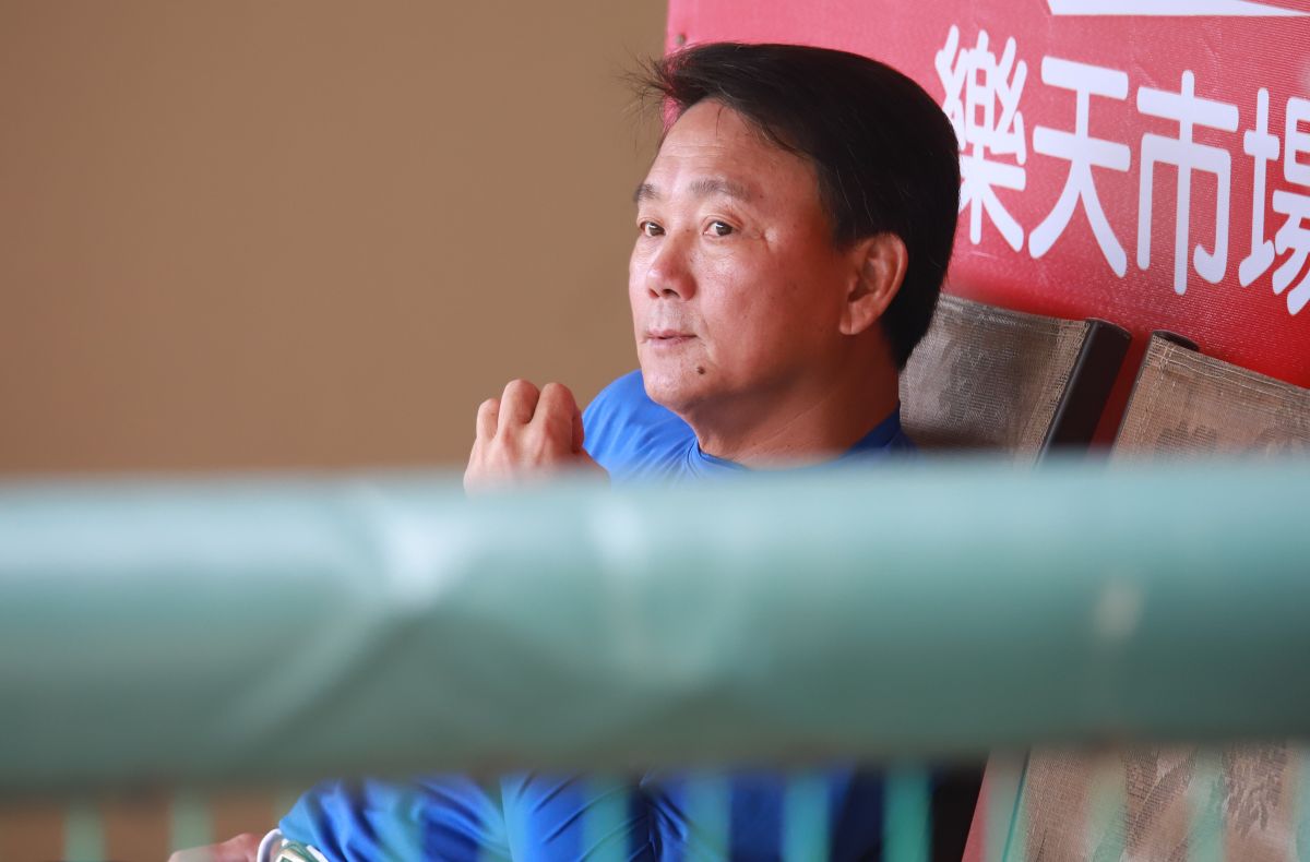 ▲富邦悍將總教練洪一中。（圖／記者葉政勳攝 , 2020.04.19）