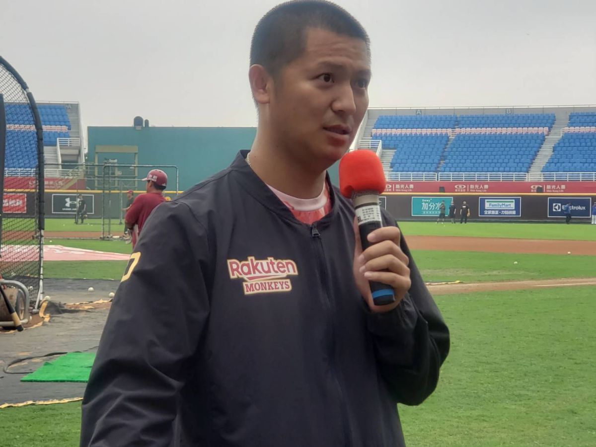 樂天桃猿終結者陳禹勳。（圖／黃建霖攝）