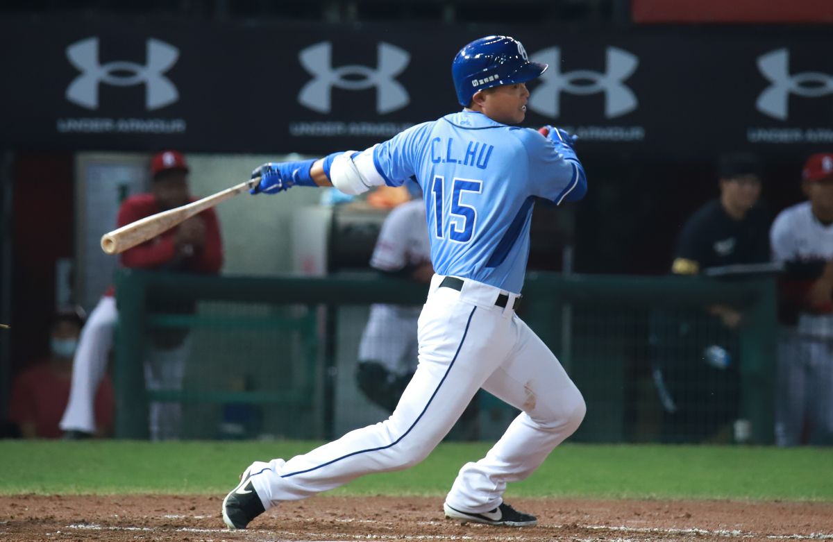 ▲富邦悍將胡金龍。（圖／記者葉政勳攝 , 2020.04.19）