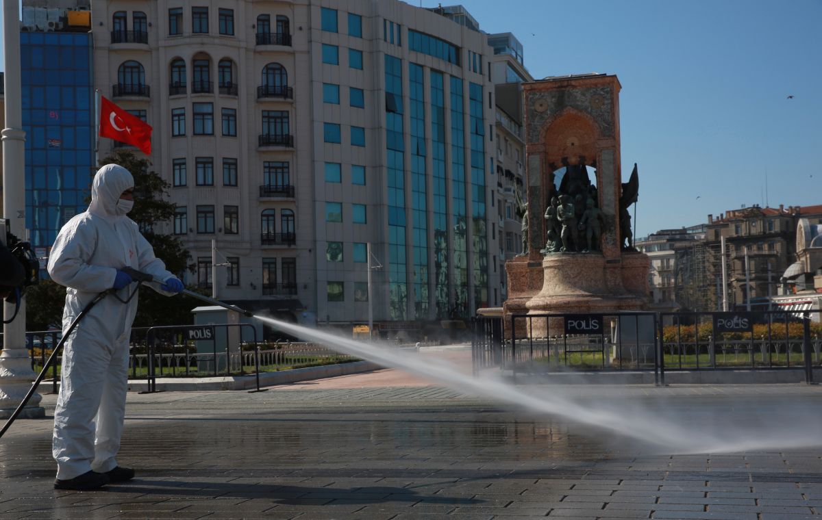 ▲土耳其的新冠肺炎確診病例數已超過伊朗、中國。（圖／美聯社／達志影像）