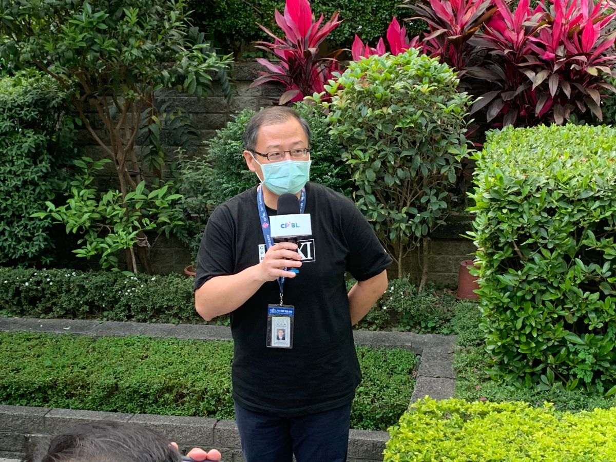 中職會長吳志揚。（圖／吳政紘攝）