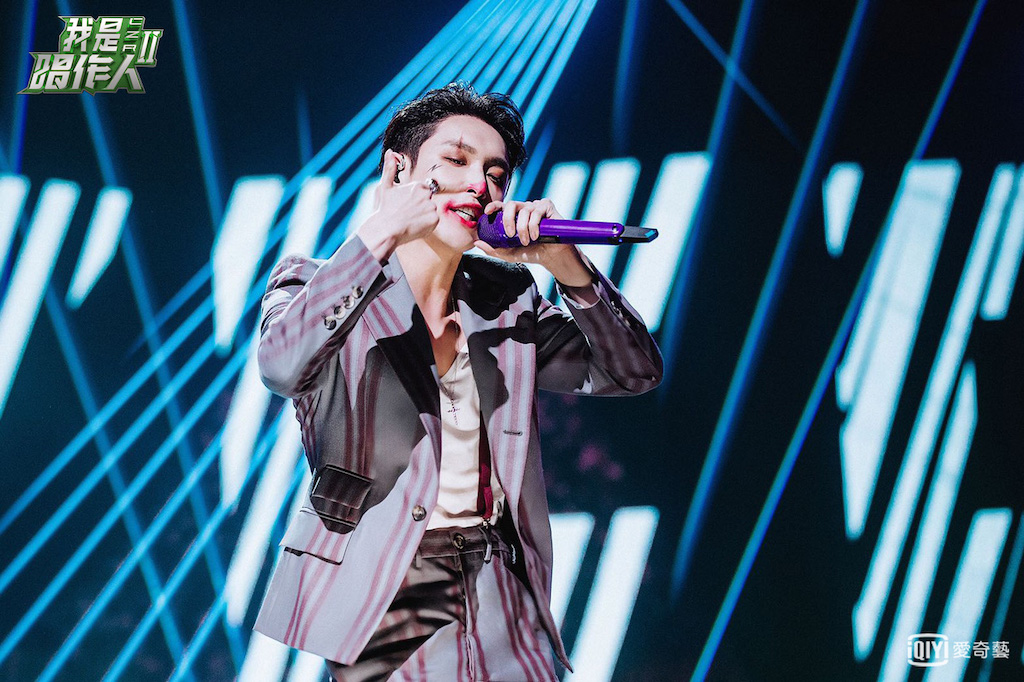 ▲張藝興化小丑妝表演。（圖／愛奇藝台灣站）