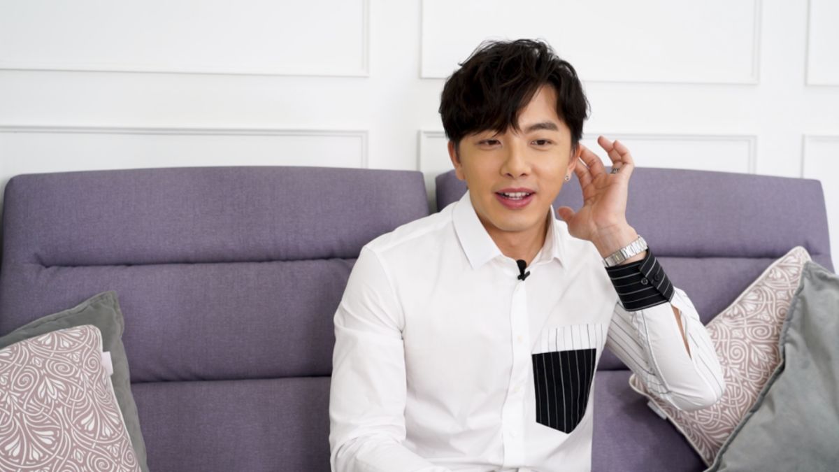 ▲坤達接受《姊妹淘》專訪相當坦然。（圖／攝影陳人豪）