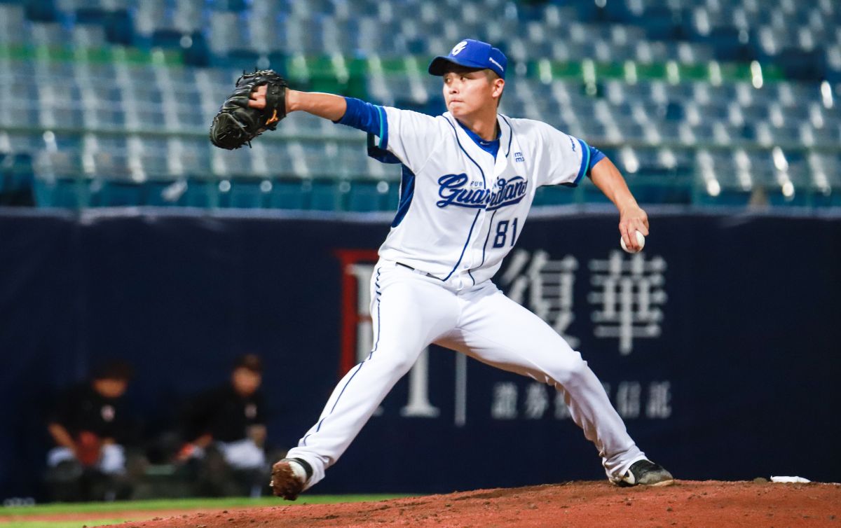 ▲富邦悍將投手陳仕朋。（圖／記者葉政勳攝 , 2020.04.21）