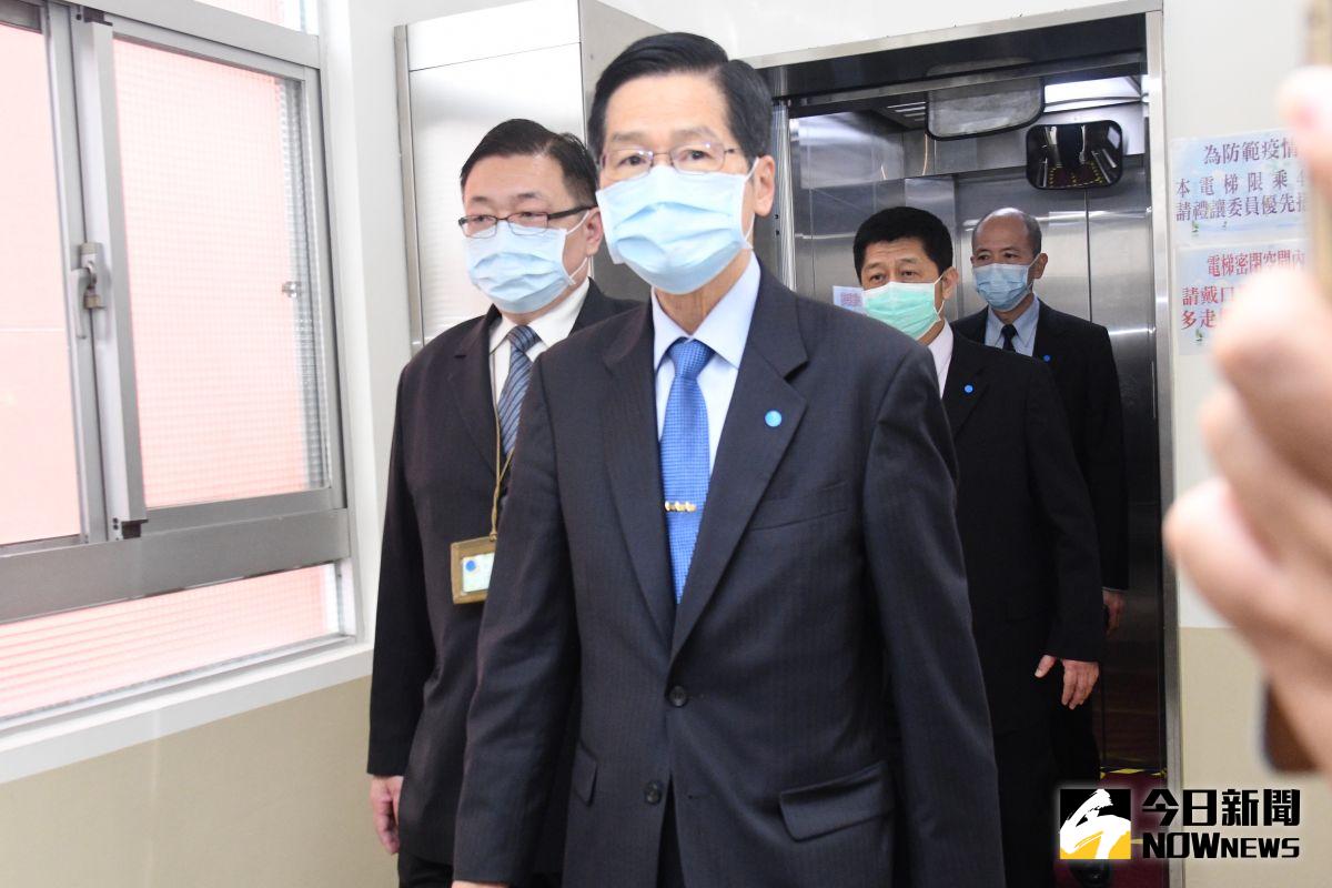 ▲國防部部長嚴德發。（圖／記者林柏年攝）