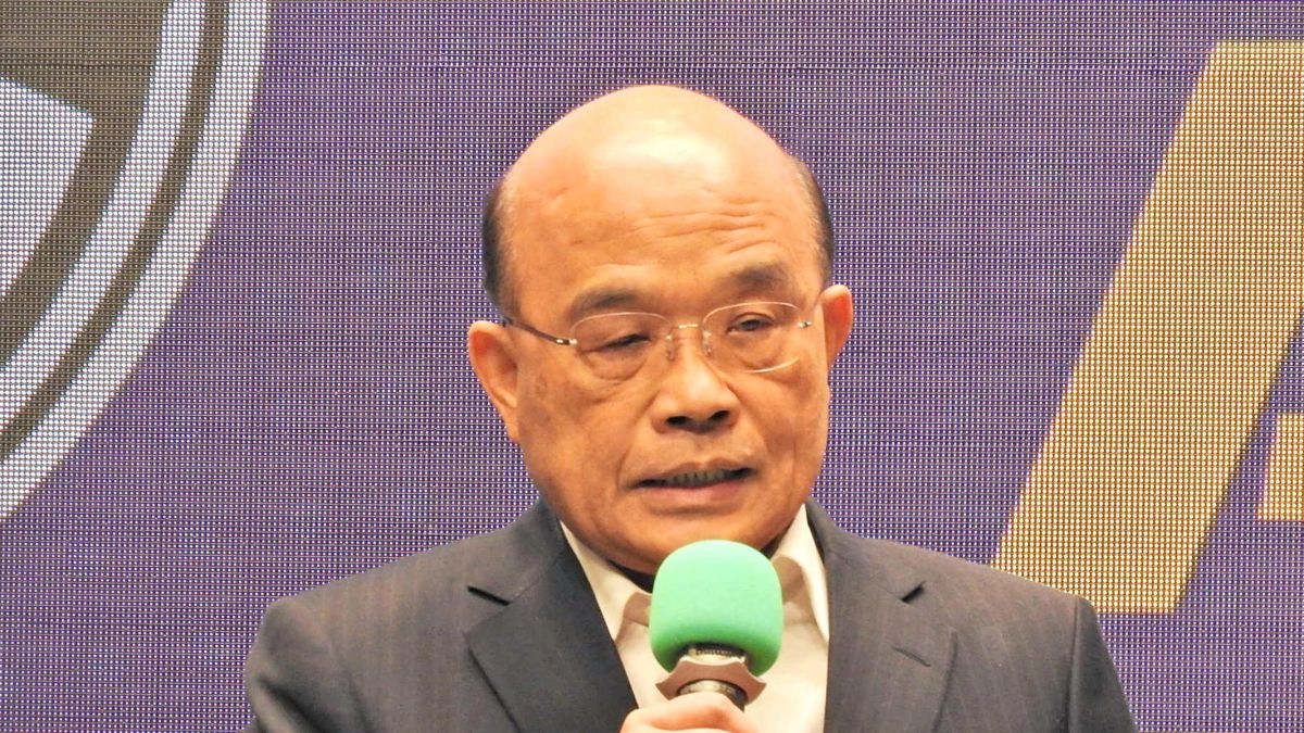 行政院長蘇貞昌。（圖 / 記者陳弘志攝）