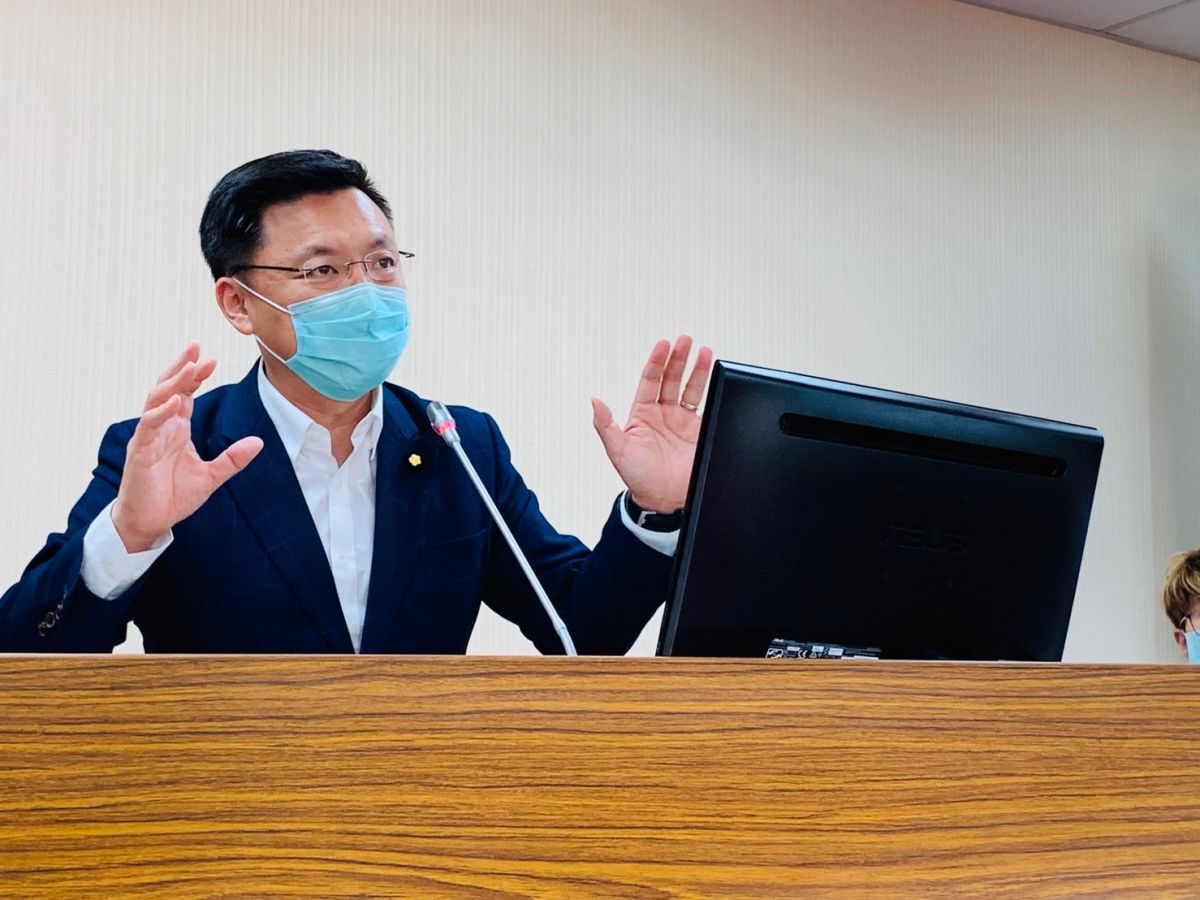 ▲民進黨立委趙天麟批支隊長惹議（圖／記者吳承翰, 2020.04.22）